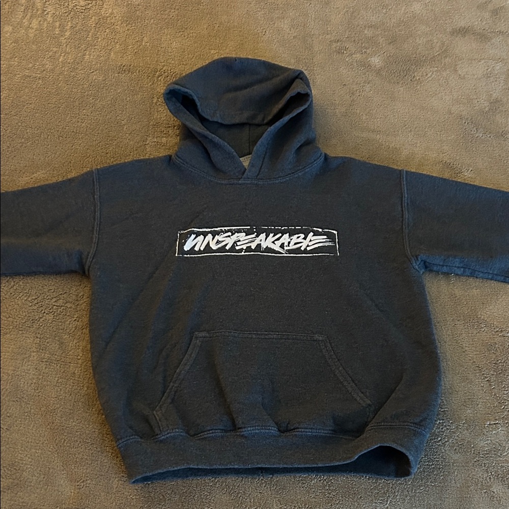 Kids Charcoal Hoodie